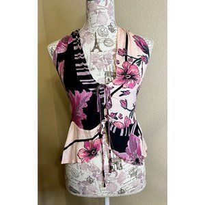 Free People Tank Top Free People Floral Halter